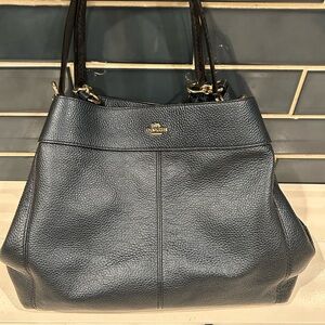 Coach Blue Lexy Shoulder Bag